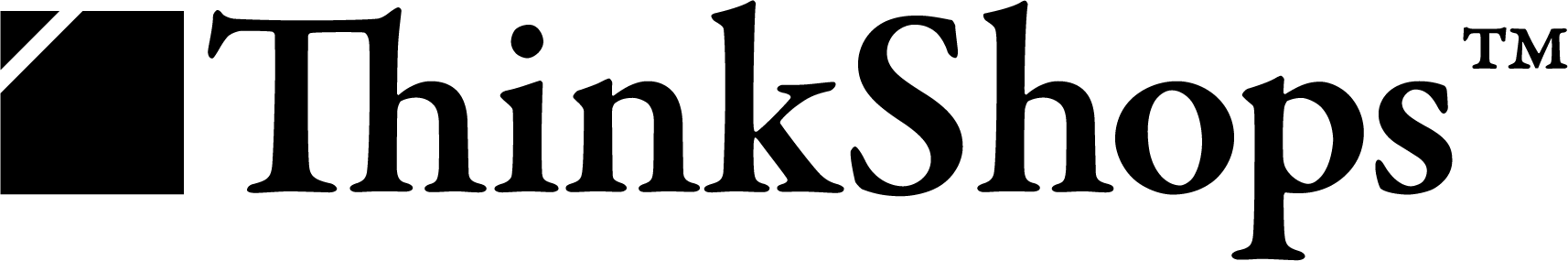 ThinkShops black
